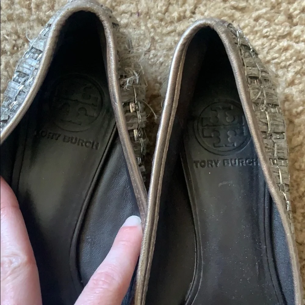 Tory Burch Woven Reva Flats